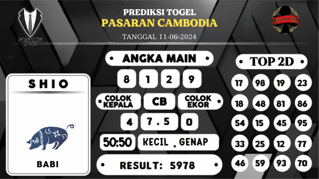 https://prediksibosswon.com/prediksi-boss-togel-cambodia-selasa-11-juni-2024/