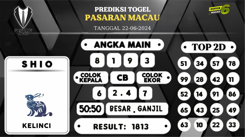 https://prediksibosswon.com/prediksi-boss-togel-macau-sabtu-22-juni-2024/