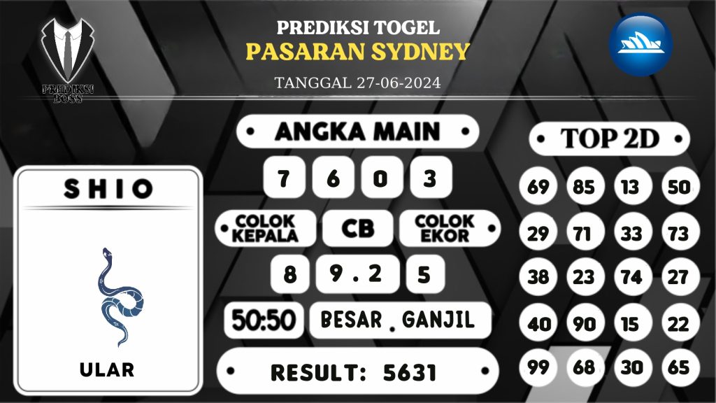 https://prediksibosswon.com/prediksi-boss-togel-sidney-kamis-27-juni-2024/