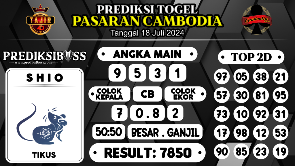 https://prediksibosswon.com/prediksi-boss-togel-cambodia-kamis-18-juli-2024/