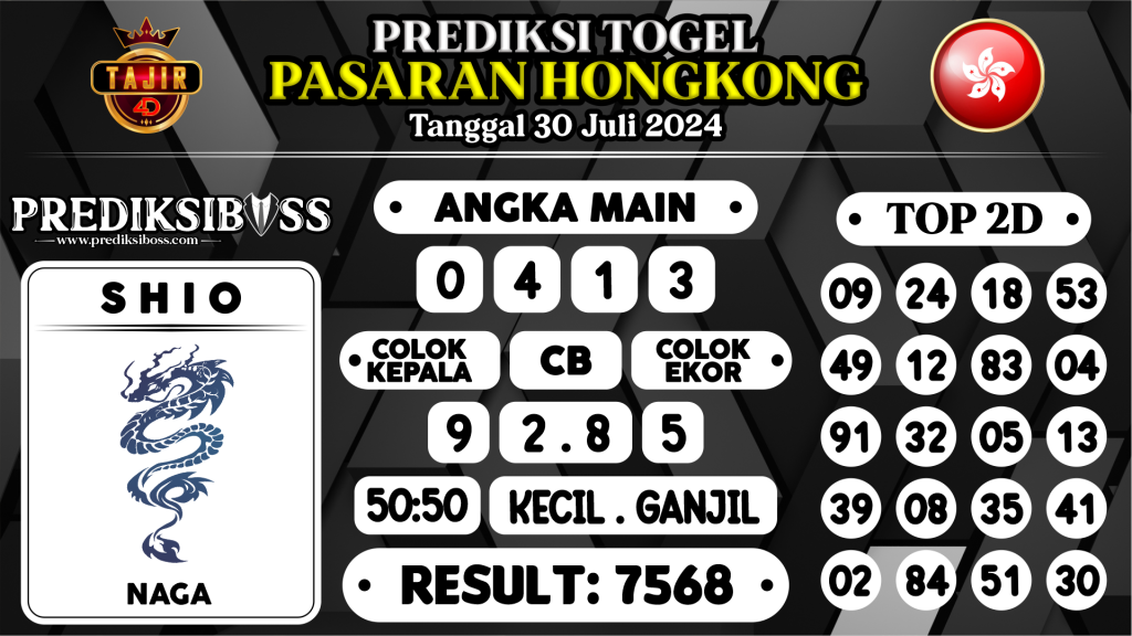 https://prediksibosswon.com/prediksi-boss-togel-hongkong-selasa-30-juli-2024/