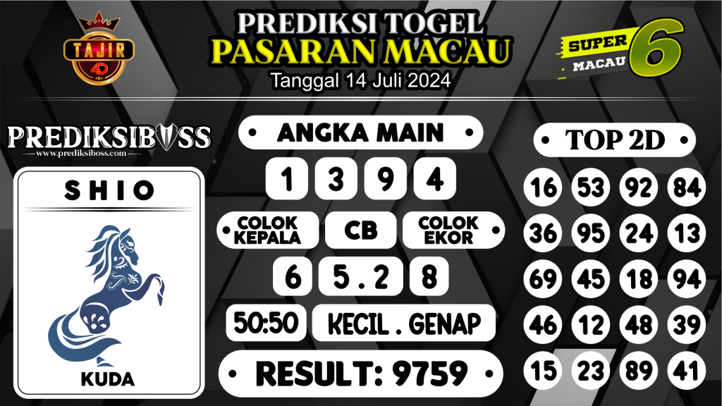 https://prediksibosswon.com/prediksi-boss-togel-macau-minggu-14-juli-2024/