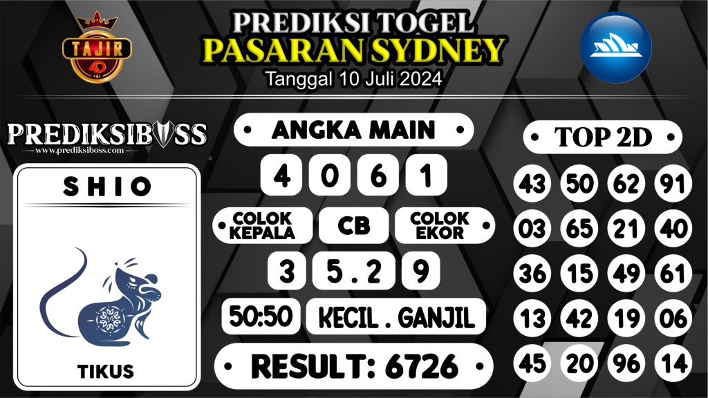 https://prediksibosswon.com/prediksi-boss-togel-sidney-rabu-10-juli-2024/