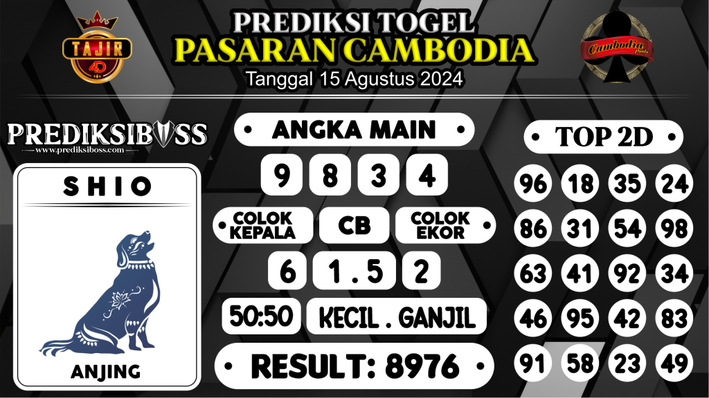 https://prediksibosswon.com/prediksi-boss-togel-cambodia-kamis-15-agustus-2024/