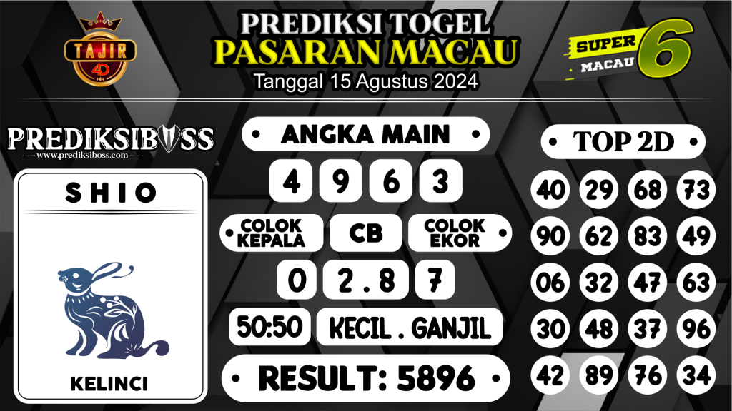 https://prediksibosswon.com/prediksi-boss-togel-macau-kamis-15-agustus-2024/