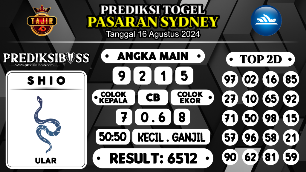 https://prediksibosswon.com/prediksi-boss-togel-sidney-jumat-16-agustus-2024/