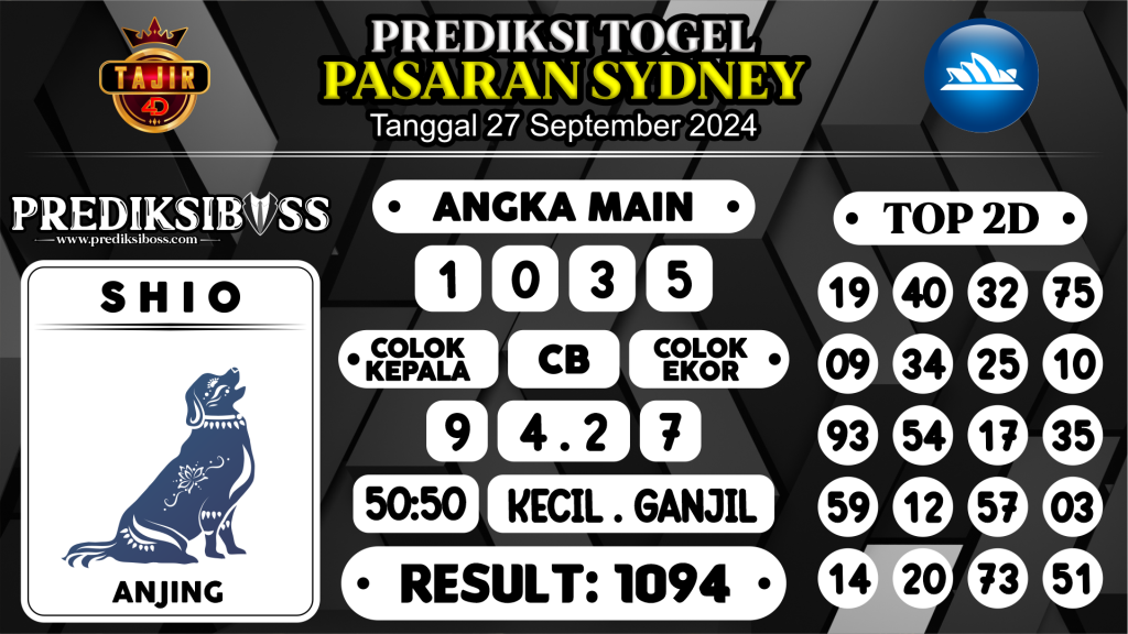 https://prediksibosswon.com/prediksi-boss-togel-sidney-jumat-27-september-2024/