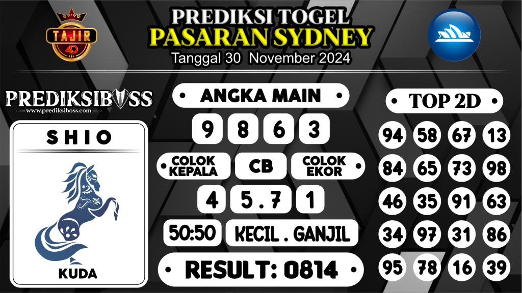 https://prediksibosswon.com/prediksi-boss-togel-sidney-sabtu-30-november-2024/