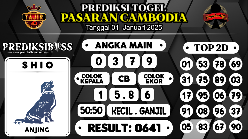 https://prediksibosswon.com/prediksi-boss-togel-cambodia-rabu-01-januari-2025/